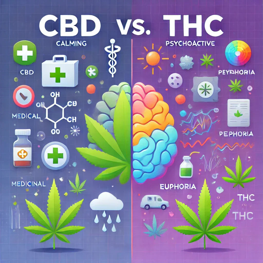 CBD vs THC: Similarities, Differences, and Uses