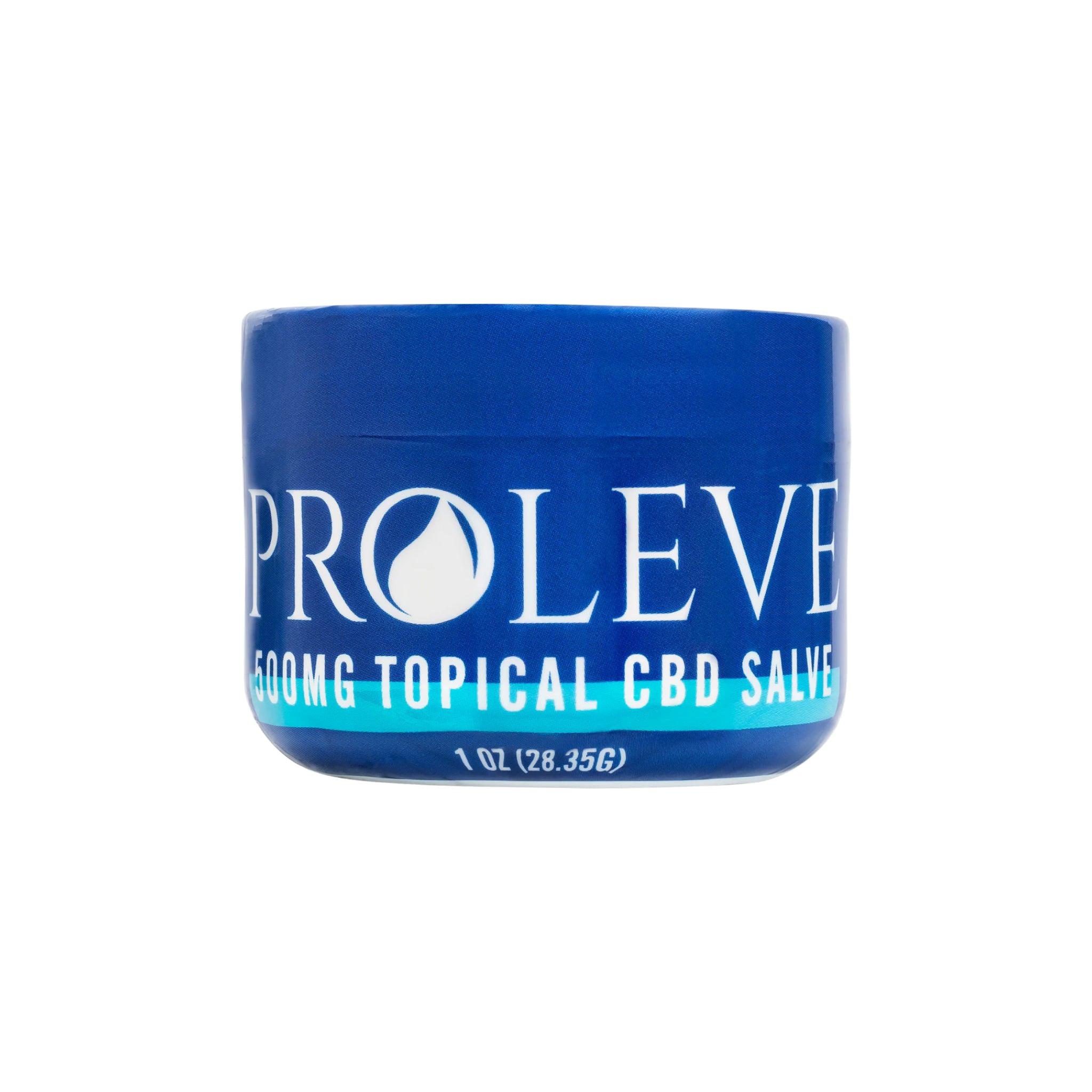 Proleve 500mg CBD THC Free Isolate Salve Jar