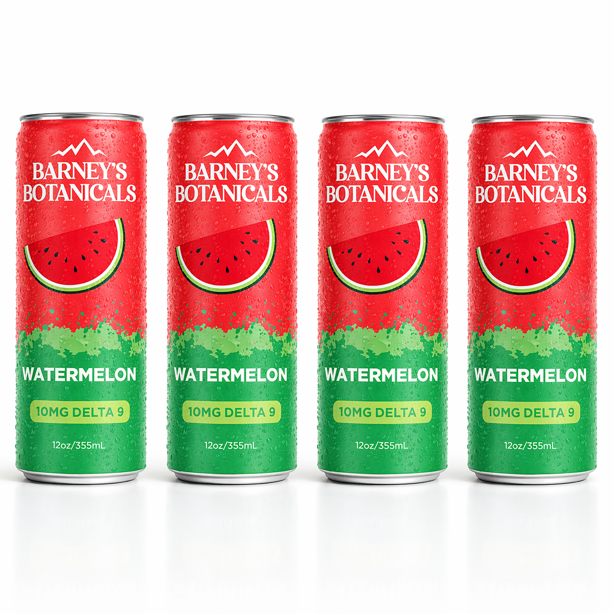 Delta 9 THC Watermelon Seltzer Beverage 10mg