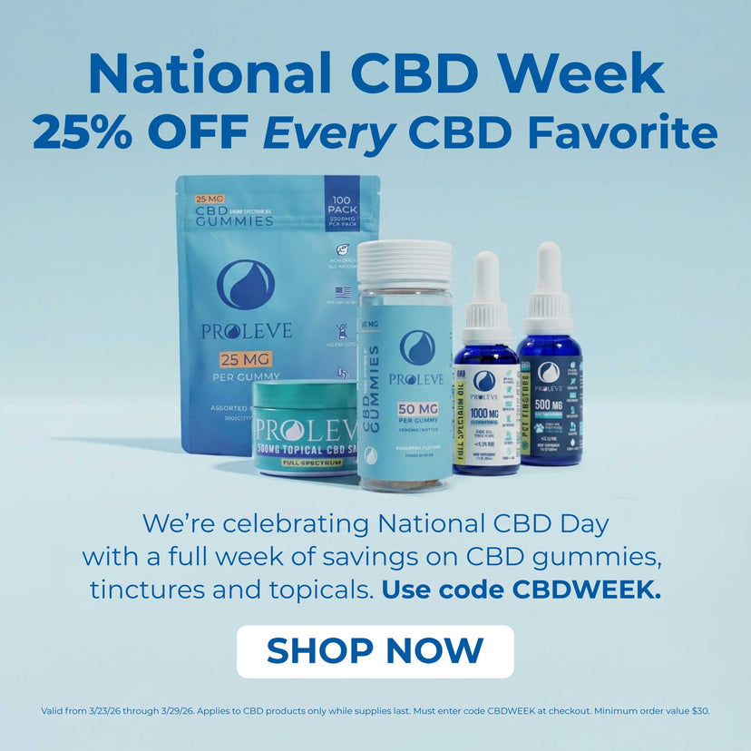25% Off Every CBD Favorite. Use Code CBDWEEK. Shop Now.